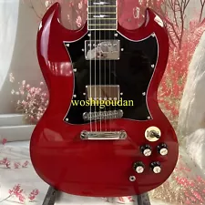 Custom Shop Angus Young SG Red electric guitar 22 frets 6 string in stock H