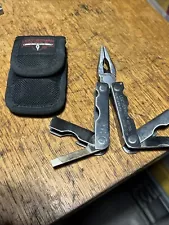 Leatherman Original Mini Tool Multi Tool W/ Sheath - Excellent No Date Retired