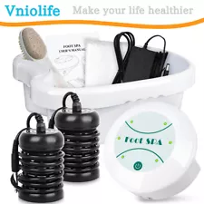 2024 Professional Ionic Foot Bath Detox Machine with Feet Brush for Home Health