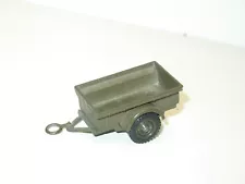 Solido, Trailer Bantam Military, Tires Nylon Notched And Ring All Metal