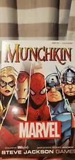 Munchkin Marvel Edition Card Game 100% complete