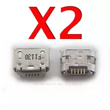 2X ZTE Lever LTE Z936L USB Charger Charging Ports Dock Connector USB Socket USA