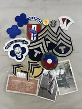 Mixed Military Patch / Pin Lot (V740