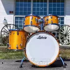 Ludwig Legacy Maple 4pc "Get Back" Drum Set Golden Slumbers-DCP