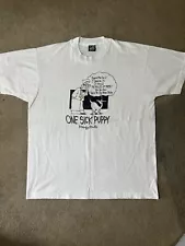 Vintage One Sick Puppy Shirt Adult XL Kahonee Single Stitch 1990s Humor BEST Tag