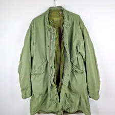 Vintage US Military M65 Fishtail Parka with Liner Fits Like L/XL