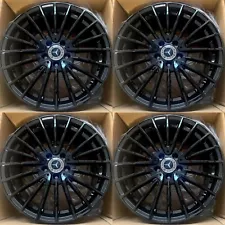 MERCEDES 19 INCH RIMS WHEELS SET 4 NEW 19/8.5 19/9.5 Fits E63 AMG