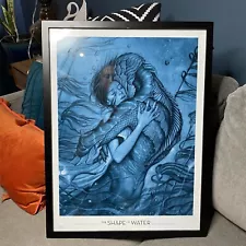 The Shape Of Water Promotional Item Heavy Card Stock Poster- Framed