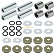 Front Lower A-Arm Bushing Shaft Seal Kit for Kawasaki KFX400 2003 2004 2005 2006 (For: Kawasaki KFX400)