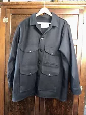 Vintage CC FILSON Double MACKINAW CRUISER Jacket 100% Wool Sz46 Style 110FJ READ