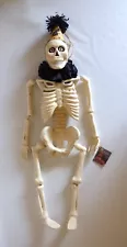 BETHANY LOWE 31” HALLOWEEN LARGE PARTY SKELETON PAPER MACHE FIGURE (NEW) RETIRED