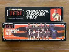 Star Wars Chewbacca Bandolier Strap - ROTJ Kenner 1983 w/ Box