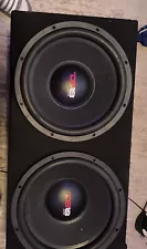 15 inch subwoofer box and speakers