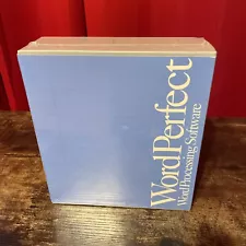 WordPerfect 4.2 PC/XT/AT IBM Compatible Software Factory Sealed NIB SHIPS FREE!