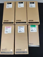 Mixed Lot of 6 Epson Ink Cartridges for Stylus Pro 7900