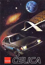 Toyota Celica Coupe & Liftback c.1984 Dutch market full colour sales brochure