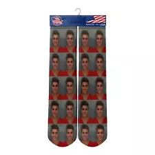 Justin Bieber Mugshot Socks