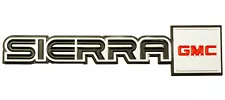 NEW Trim Parts "Sierra" Dash Emblem / For 1981-1987 GMC Truck Suburban / 9707