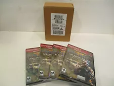 WOW! NEW Case Pack of 4 Socom 3 U.S. Navy Seals for Ps2 Brand NEW Sealed