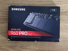 Samsung 960 PRO Series 1TB PCIe NVMe M.2 Internal SSD (MZ-V6P1T0)