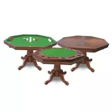 Hathaway 3-in-1, Walnut Poker Table