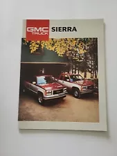 GMC Truck Sierra 1988 Sales Brochure