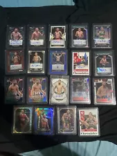 UFC 2023 HUGE LOT of 12 Autos, 6 #’d and colors!! 19 cards!!