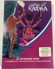 Lords of Karma / Microcomputer Games / Commodore 64/128 Factory Sealed NIB New