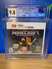 Minecraft New Nintendo 3DS Edition Game CGC Graded 9.8 A++ Sealed Game