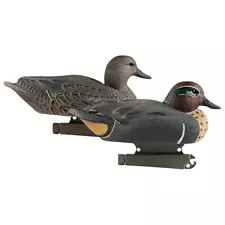 GHG Decoy Systems Life-Sized Floating Green-Winged Teal Decoys, 6 Pack