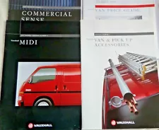 Vauxhall Midi Van Sales Brochure Price List Accessories & Mag 1997 Ideal Gift