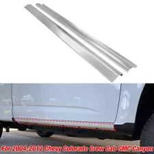 2Pcs Outer Rocker Panel Cover for 2004-2012 Chevy Colorado Crew Cab GMC Canyon (For: 2004 Chevrolet Colorado)