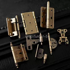 Retro Vintage 8PCS European Antique Furniture Hinges Cupboard Cabinet Door Hinge