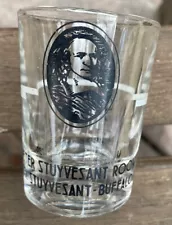 Hotel Stuyvesant Buffalo New York Peter Room Shot Glass Federal