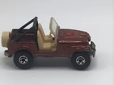 Hot Wheels 1981 Jeep CJ-7 Metallic Brown