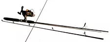 Browning Gold Medallion fishing rod with Mitchell Outrigger Reel - Spinning