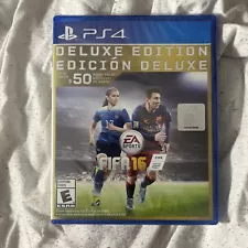 PS4 FIFA 16 DELUXE Edition (Sony PlayStation 4, 2015) Factory Sealed