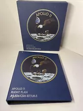 New ListingFinal Apollo 11 NASA Flight Plan in Binder With Slipcase 2019 Reproduction