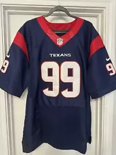 JJ Watt Houston Texas Jersey XL Sewn Name And Numbers