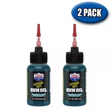 LUCAS OIL 10875 EXTREME DUTY MAX HEAT RESISTANCE GUN OIL 1 OZ. BOTTLE - 2 PACK