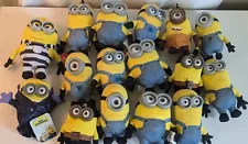 Despicable Me MINION PLUSH Minions Movie Prison Pirate Vampire Caveman 5-7" LOT