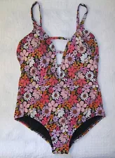 New ListingSALE Women’s swimsuit L 12-14 Floral One-piece Time and Tru Very nice!