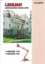 Equipment Brochure - Leguan - 110 125 - Articulating Boom Lift (Finland) (E6257)