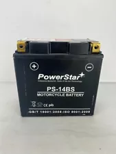 PowerStar UTV Battery for YTX14-BS For Honda SXS1000M3 Pioneer 1000 EPS-BLEM