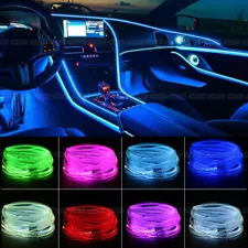 Car Interior Light Atmosphere Ambient Light Tube LED Strip Flexible Neon Lamp (For: Lamborghini Aventador)