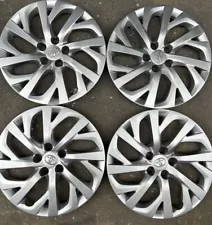 A SET OF 4 TOYOTA COROLLA 2017- 2019 HUBCAPS WHEEL RIM COVERS 16"