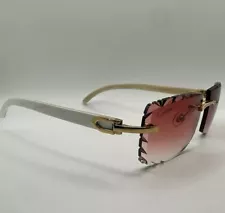 Cartier Buffalo Horn Glasses Authentic Buffs Sunglasses With Gold Frame