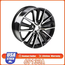 For Toyota Camry 2021 2022 2023 ð¥Replacement Wheel Rim Machined Black 18" 69133