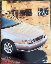 1998 Volvo S70 Sales Brochure 30-page Original GT GLT T5 Turbo