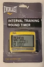 Everlast 7011 Training Round Timer For Boxing MMA Interval Training New Sealed